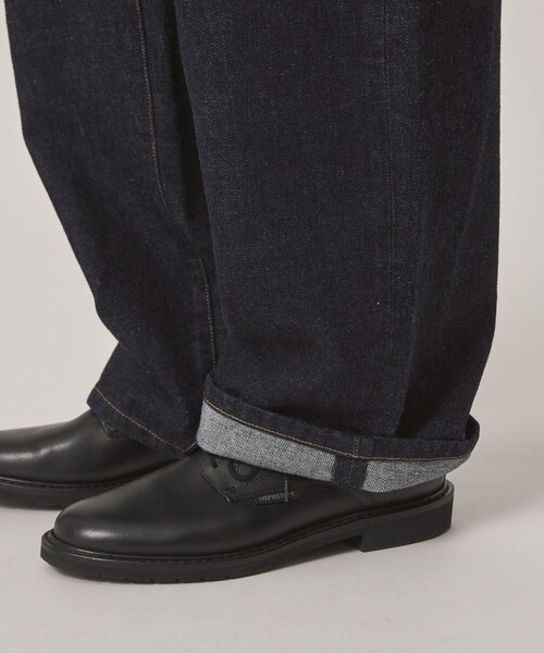 Steven Alan(スティーブンアラン)の「<Steven Alan> 13.5oz デニム 5ポケット バギー ストレート パンツ(デニムパンツ・メンズ・ネイビー/ターコイズブルー/ダークグレー・XL/L/M/S)」の15枚目の写真