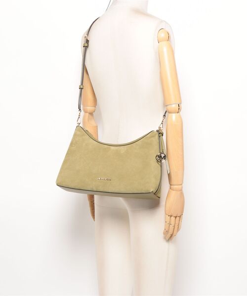 MICHAEL KORS(マイケルコース)の「SAMMY レザー コンバーチブル ショルダーバッグ ミディアム(ショルダーバッグ・レディース・グリーン系・FREE)」の6枚目の写真