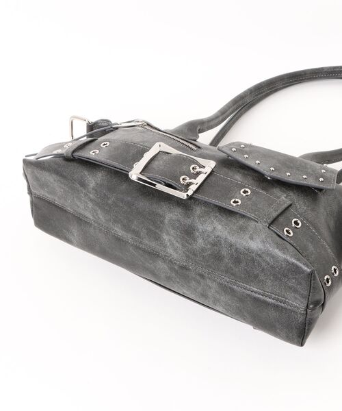Knuth Marf（クヌースマーフ）の「Knuth Marf rider shoulder bag（ショルダーバッグ・レディース・ブラック・FREE）」の10枚目の写真