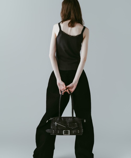 Knuth Marf（クヌースマーフ）の「Knuth Marf rider shoulder bag（ショルダーバッグ・レディース・ブラック・FREE）」の6枚目の写真