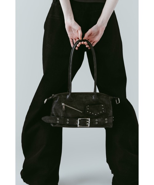 Knuth Marf（クヌースマーフ）の「Knuth Marf rider shoulder bag（ショルダーバッグ・レディース・ブラック・FREE）」の19枚目の写真