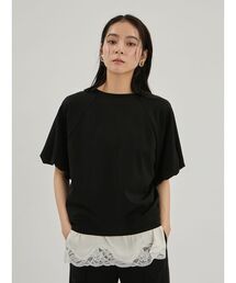 セール】キャミレイヤードダンボールTシャツ（Tシャツ/カットソー