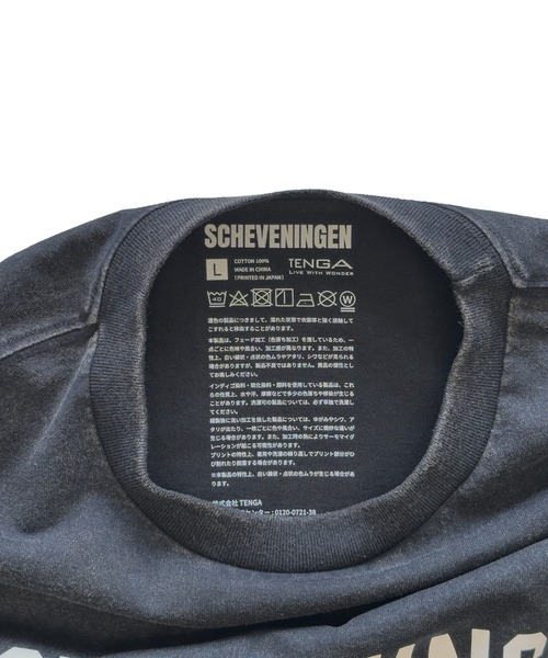 TENGA（テンガ）の「TENGA SCHEVENINGEN TEE（Tシャツ/カットソー・メンズ・グレー/ブラック・MEDIUM/LARGE/X-LARGE）」の5枚目の写真