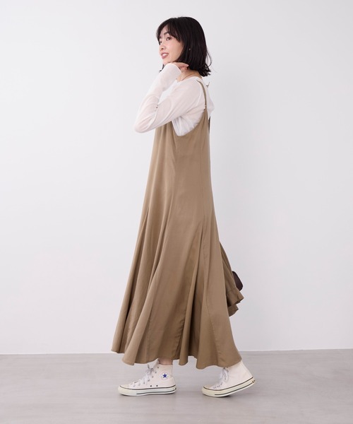 MICA&DEAL(マイカ&ディール)の「コットンチュールロングスリーブTシャツ(Tシャツ/カットソー・レディース・ブラック/オフホワイト・FREE)」の20枚目の写真