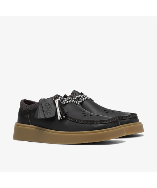 Clarks（クラークス）の「Torview／トービュー(ブラックコンビ)（モカシン/デッキシューズ・メンズ・ブラック・UK10/UK9.5/UK9/UK8.5/UK8/UK7.5/UK7/UK6.5/UK6）」の4枚目の写真