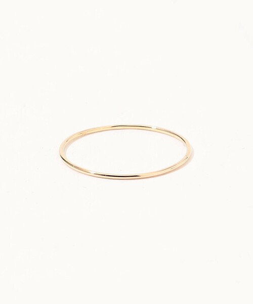 les bonbon(ルボンボン)の「les bon bon plane ring(リング・レディース・ゴールド・L/M/S)」の3枚目の写真