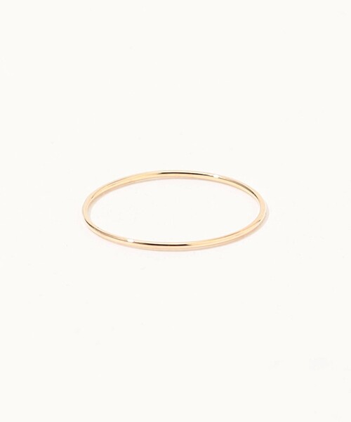 les bonbon(ルボンボン)の「les bon bon plane ring(リング・レディース・ゴールド・L/M/S)」の4枚目の写真