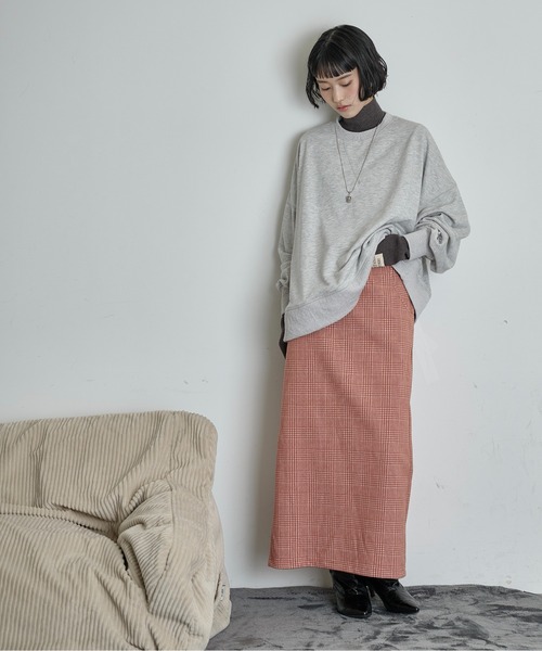 THE YOn(ザヨン)の「ロゴ刺繍ビッグスウェット(スウェット・レディース・グレー/ピンク/チャコールグレー・FREE)」の19枚目の写真