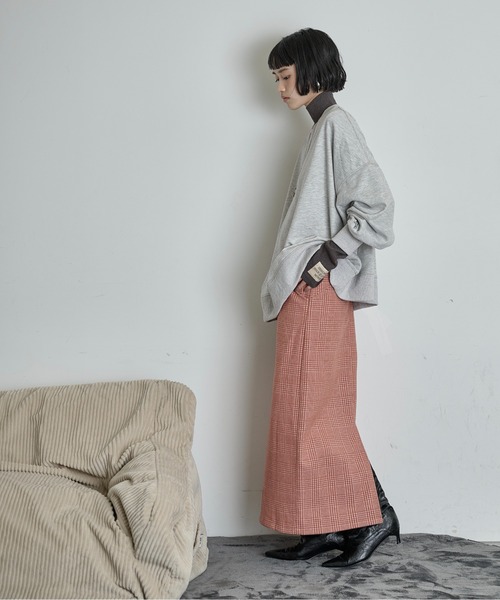 THE YOn(ザヨン)の「ロゴ刺繍ビッグスウェット(スウェット・レディース・グレー/ピンク/チャコールグレー・FREE)」の20枚目の写真