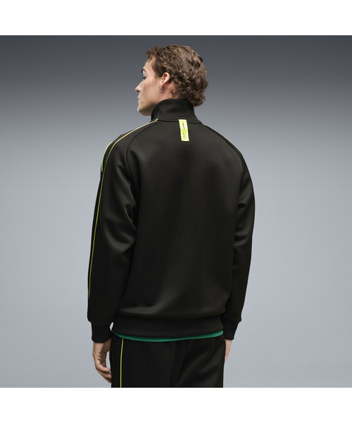 PUMA(プーマ)の「PUMA プーマ メンズ PUMA x アストン マーティン アラムコ F1 チーム T7 ジャケ(ジャージ・メンズ・ブラック×レッド・LARGE/X-LARGE/MEDIUM/SMALL)」の4枚目の写真