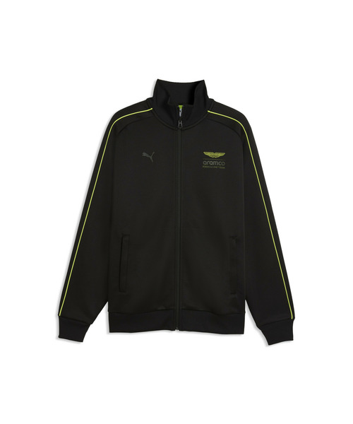 PUMA(プーマ)の「PUMA プーマ メンズ PUMA x アストン マーティン アラムコ F1 チーム T7 ジャケ(ジャージ・メンズ・ブラック×レッド・LARGE/X-LARGE/MEDIUM/SMALL)」の5枚目の写真