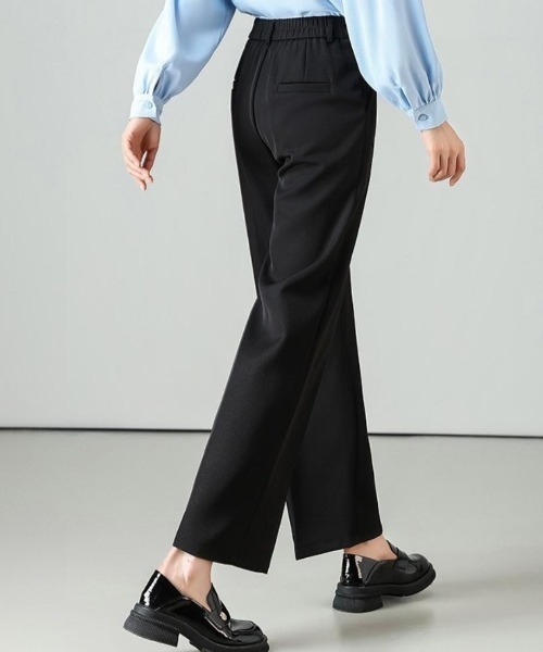 Forcement(フォースメント)の「オフィスにもデイリーにも使える、大人のきれいめパンツ(その他パンツ・レディース・ブラック/ネイビー・FREE)」の11枚目の写真