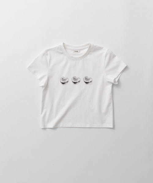 haag(ヘイグ)の「a love crop t-sh (white)(Tシャツ/カットソー・レディース・その他・FREE)」の10枚目の写真