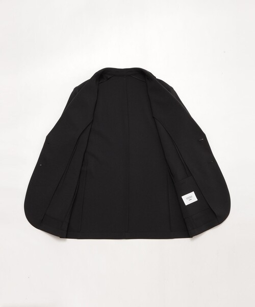 MACKINTOSH PHILOSOPHY(マッキントッシュ フィロソフィー)の「ブリテック イージージャケット 二重織りストレッチ(テーラードジャケット・メンズ・チャコールグレー/ブラック・40/38)」の3枚目の写真