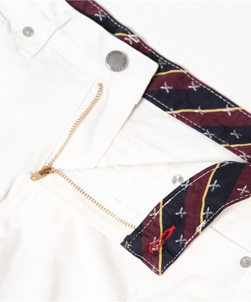 GUILD PRIME（ギルドプライム）の「【GUILD PRIME】WOMENS ホワイトダメージデニム（デニムパンツ・レディース・ホワイト・36/34）」の9枚目の写真