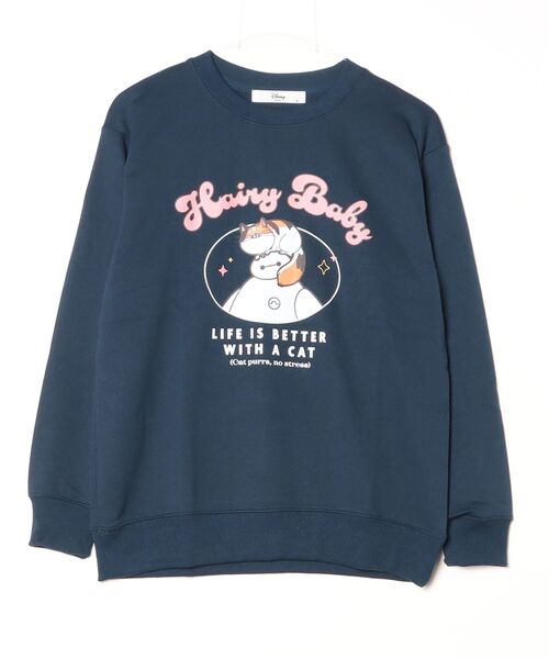Disney（ディズニー）の「【DISNEY/ディズニー】ズートピア＆ベイマックス キャラクタープリント裏毛クルーネックスウェット（スウェット・レディース・ネイビー/ライトグレー/ブラウン/オートミール・LARGE/MEDIUM）」の15枚目の写真