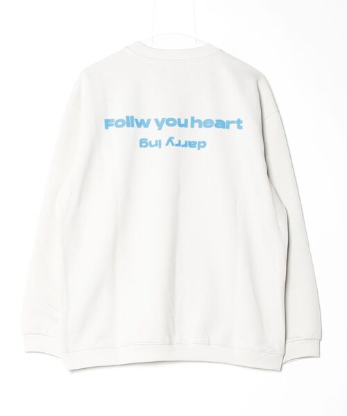 FUNALIVE(ファンアライブ)の「ABETTOR チビリブ仕様ラバーロゴスウェットクルーハイクオリティ※数量限定(スウェット・メンズ・ブラック/アイボリー・XL/L/M)」の3枚目の写真