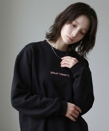 ABETTOR チビリブ仕様ラバーロゴスウェットクルーハイクオリティ※数量限定
