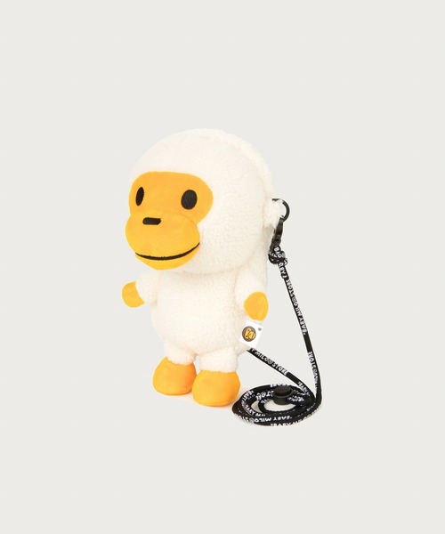 BABY MILO STORE（ベイビーマイロストア）の「BABY MILO PLUSH DOLL MOBILE PHONE BAG #2（ショルダーバッグ・メンズ・アイボリー・FREE）」の2枚目の写真