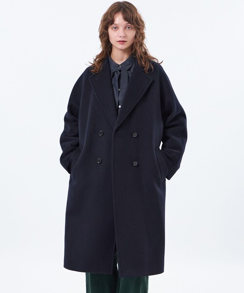 MACKINTOSH PHILOSOPHY(マッキントッシュ フィロソフィー)の「【予約販売】【Horsley(ホースリー)】チェスターコート(チェスターコート・レディース・ブラウン/ダークネイビー・38/36)」の1枚目の写真