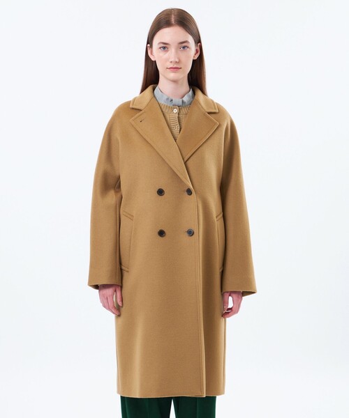 MACKINTOSH PHILOSOPHY(マッキントッシュ フィロソフィー)の「【予約販売】【Horsley(ホースリー)】チェスターコート(チェスターコート・レディース・ブラウン/ダークネイビー・38/36)」の6枚目の写真