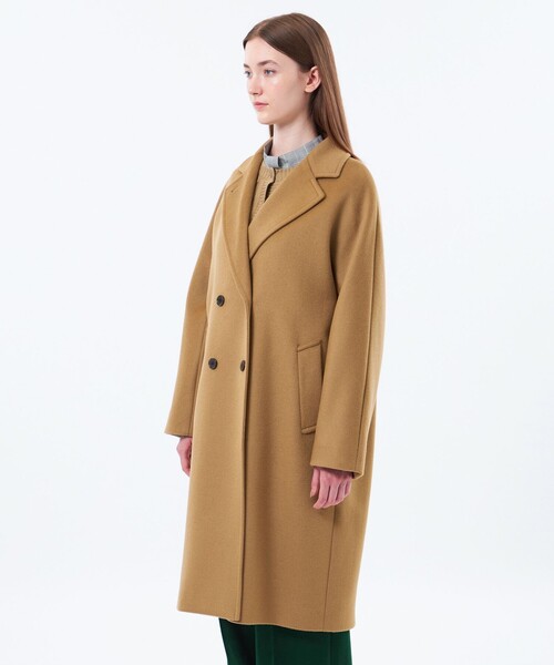 MACKINTOSH PHILOSOPHY(マッキントッシュ フィロソフィー)の「【予約販売】【Horsley(ホースリー)】チェスターコート(チェスターコート・レディース・ブラウン/ダークネイビー・38/36)」の7枚目の写真