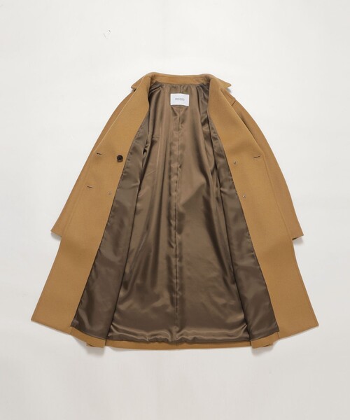 MACKINTOSH PHILOSOPHY(マッキントッシュ フィロソフィー)の「【予約販売】【Horsley(ホースリー)】チェスターコート(チェスターコート・レディース・ブラウン/ダークネイビー・38/36)」の11枚目の写真