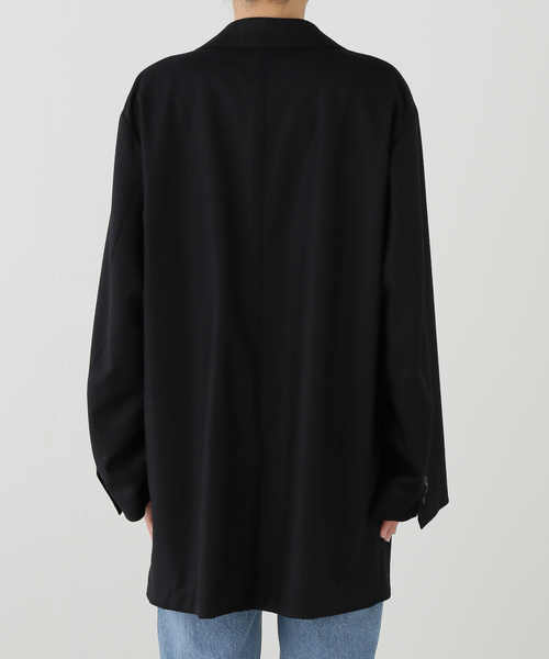 FRAMeWORK(フレームワーク)の「COUTURE DADAM big jk single cashmere ble(テーラードジャケット・レディース・ブラック・FREE)」の13枚目の写真