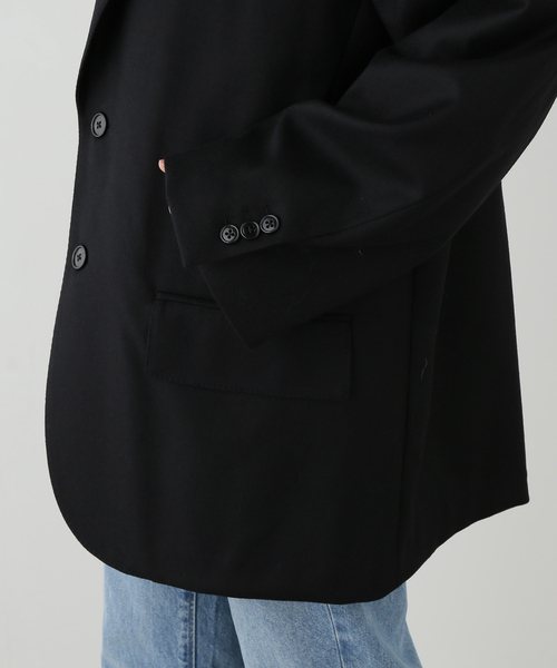 FRAMeWORK(フレームワーク)の「COUTURE DADAM big jk single cashmere ble(テーラードジャケット・レディース・ブラック・FREE)」の15枚目の写真