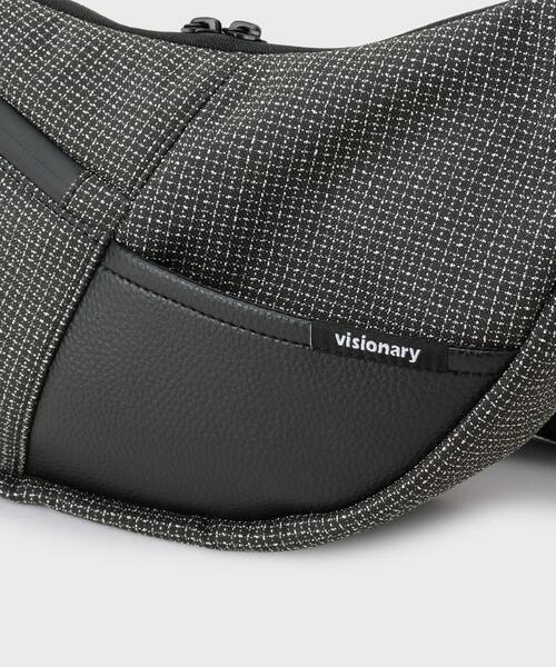 THE SHOP TK (ザ ショップ ティーケー )の「VISIONARY 異素材コンビ ムーンショルダーバッグ(ショルダーバッグ・メンズ・ブラック/ブラック系1・00)」の15枚目の写真