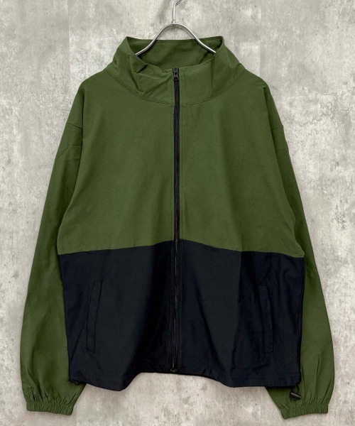 Universal Style Wear(ユニバーサルスタイルウェア)の「マルチファンクション スタンドカラーブルゾン(ブルゾン・メンズ・チャコールグレー/ブラック/カーキ/ベージュ・M/XL/L)」の4枚目の写真
