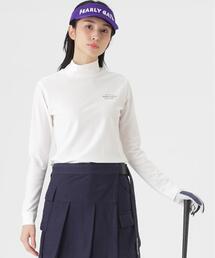 PEARLY GATES | 37.5×FTYメッシュ長袖ハイネックカットソー ＜PG BODY＞ (WOMENS)(Tシャツ/カットソー)