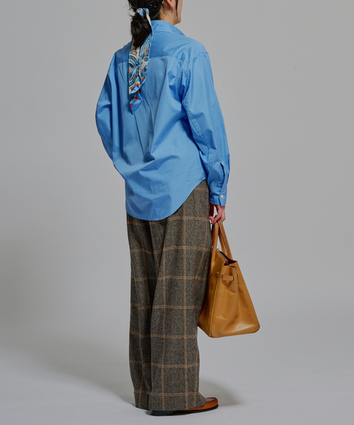 journal standard L'essage(ジャーナルスタンダードレサージュ)の「L' ESSENTIAL BALLI チェックパンツ(スラックス・レディース・ブラウン系その他/グレー・36/38)」の16枚目の写真
