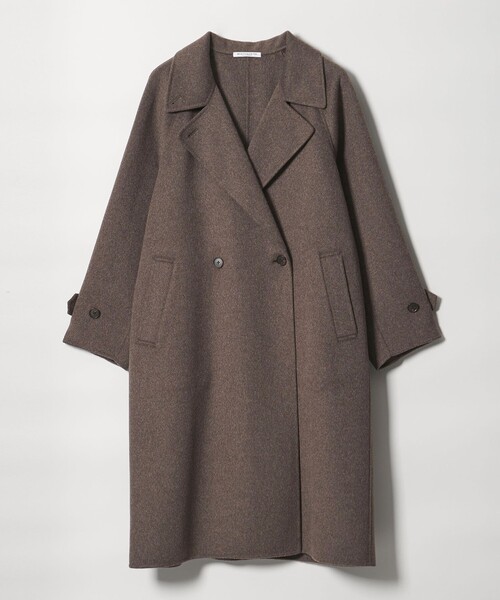 BEAUTY&YOUTH UNITED ARROWS(ビューティーアンドユースユナイテッドアローズ)の「リバー テーラード スタンドカラーコート(その他アウター・レディース・ネイビー/ダークグレー/モカ・XS/M/S)」の7枚目の写真