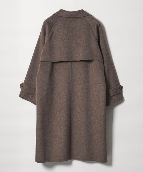 BEAUTY&YOUTH UNITED ARROWS(ビューティーアンドユースユナイテッドアローズ)の「リバー テーラード スタンドカラーコート(その他アウター・レディース・ネイビー/ダークグレー/モカ・XS/M/S)」の8枚目の写真