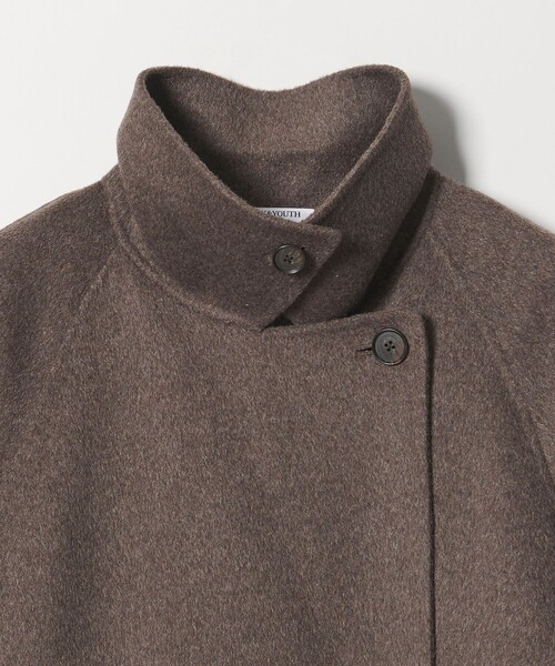BEAUTY&YOUTH UNITED ARROWS(ビューティーアンドユースユナイテッドアローズ)の「リバー テーラード スタンドカラーコート(その他アウター・レディース・ネイビー/ダークグレー/モカ・XS/M/S)」の18枚目の写真
