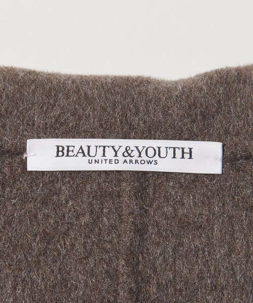 BEAUTY&YOUTH UNITED ARROWS(ビューティーアンドユースユナイテッドアローズ)の「リバー テーラード スタンドカラーコート(その他アウター・レディース・ネイビー/ダークグレー/モカ・XS/M/S)」の21枚目の写真