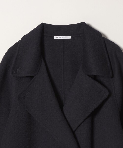 BEAUTY&YOUTH UNITED ARROWS(ビューティーアンドユースユナイテッドアローズ)の「リバー テーラード スタンドカラーコート(その他アウター・レディース・ネイビー/ダークグレー/モカ・XS/M/S)」の22枚目の写真