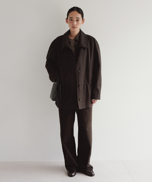 BLANKROOM HER(ブランクルームウーマン)の「フェイスパウダー シャツ_ESPRESSO(シャツ/ブラウス・レディース・その他・ONE)」の5枚目の写真