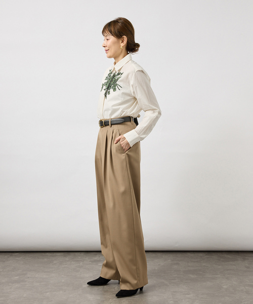 VERMEIL par iena(ヴェルメイユパーイエナ)の「mii ミイ Hand Embroidered シャツ(シャツ/ブラウス・レディース・アイボリー・FREE)」の17枚目の写真