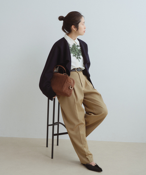 VERMEIL par iena(ヴェルメイユパーイエナ)の「mii ミイ Hand Embroidered シャツ(シャツ/ブラウス・レディース・アイボリー・FREE)」の12枚目の写真