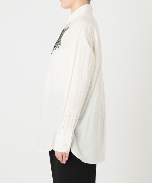 VERMEIL par iena(ヴェルメイユパーイエナ)の「mii ミイ Hand Embroidered シャツ(シャツ/ブラウス・レディース・アイボリー・FREE)」の9枚目の写真