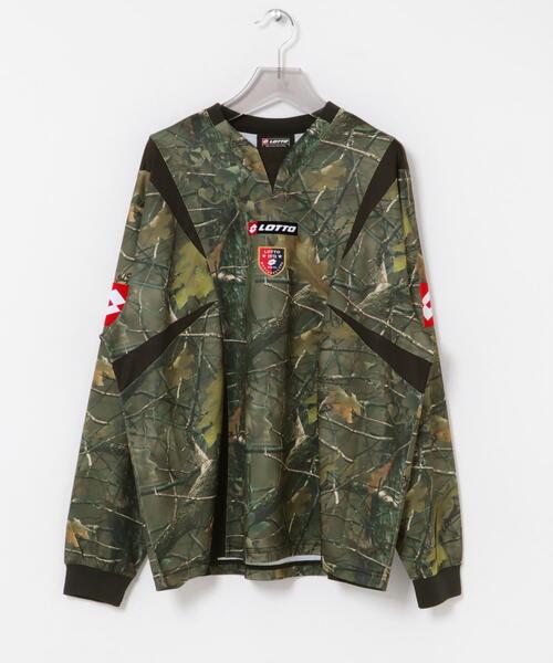 LOTTO(ロット)の「LOTTO PANEL GAME LONG-SLEEVE SHIRTS(Tシャツ/カットソー・メンズ・カモフラージュ/ネイビー/ブラック・X-LARGE/LARGE/MEDIUM/XX-LARGE)」の3枚目の写真