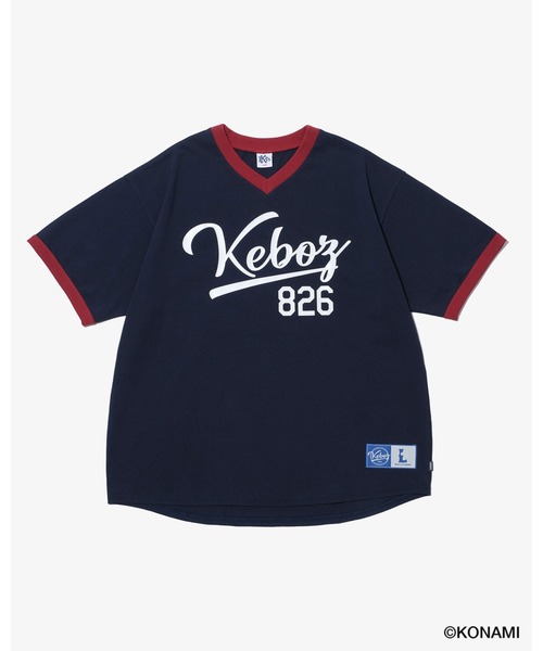 KEBOZ(ケボズ)の「PAWAPURO × KEBOZ 826 S/S TEE(Tシャツ/カットソー・メンズ・ネイビー・S/M/L/2XL/XL)」の1枚目の写真