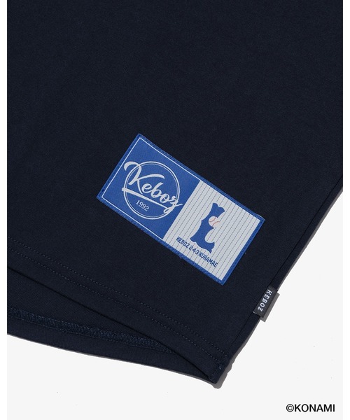 KEBOZ(ケボズ)の「PAWAPURO × KEBOZ 826 S/S TEE(Tシャツ/カットソー・メンズ・ネイビー・S/M/L/2XL/XL)」の3枚目の写真