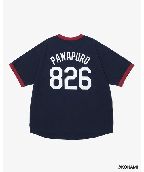 KEBOZ(ケボズ)の「PAWAPURO × KEBOZ 826 S/S TEE(Tシャツ/カットソー・メンズ・ネイビー・S/M/L/2XL/XL)」の5枚目の写真