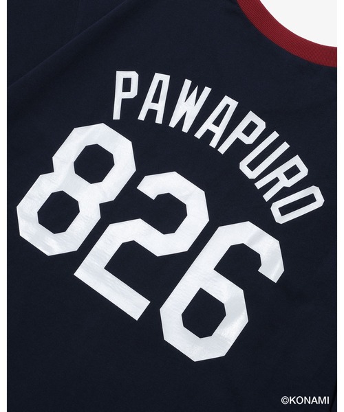 KEBOZ(ケボズ)の「PAWAPURO × KEBOZ 826 S/S TEE(Tシャツ/カットソー・メンズ・ネイビー・S/M/L/2XL/XL)」の2枚目の写真