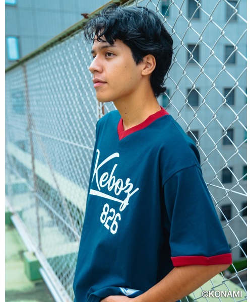 KEBOZ(ケボズ)の「PAWAPURO × KEBOZ 826 S/S TEE(Tシャツ/カットソー・メンズ・ネイビー・S/M/L/2XL/XL)」の7枚目の写真