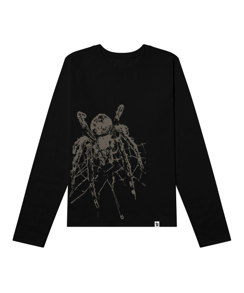 GRAVER（グレーバー）の「[UNISEX]HARMLES ロングスリーブ_3color（Tシャツ/カットソー・レディース・ホワイト/ブラック/ホワイト系その他2・MEDIUM/LARGE）」の4枚目の写真