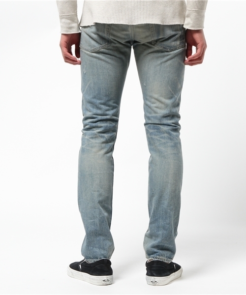 HYSTERIC GLAMOUR(ヒステリックグラマー)の「BPR加工 デニムテーパードPT(デニムパンツ・メンズ・インディゴブルー・29inch/32inch/28inch/34inch/31inch/30inch)」の15枚目の写真